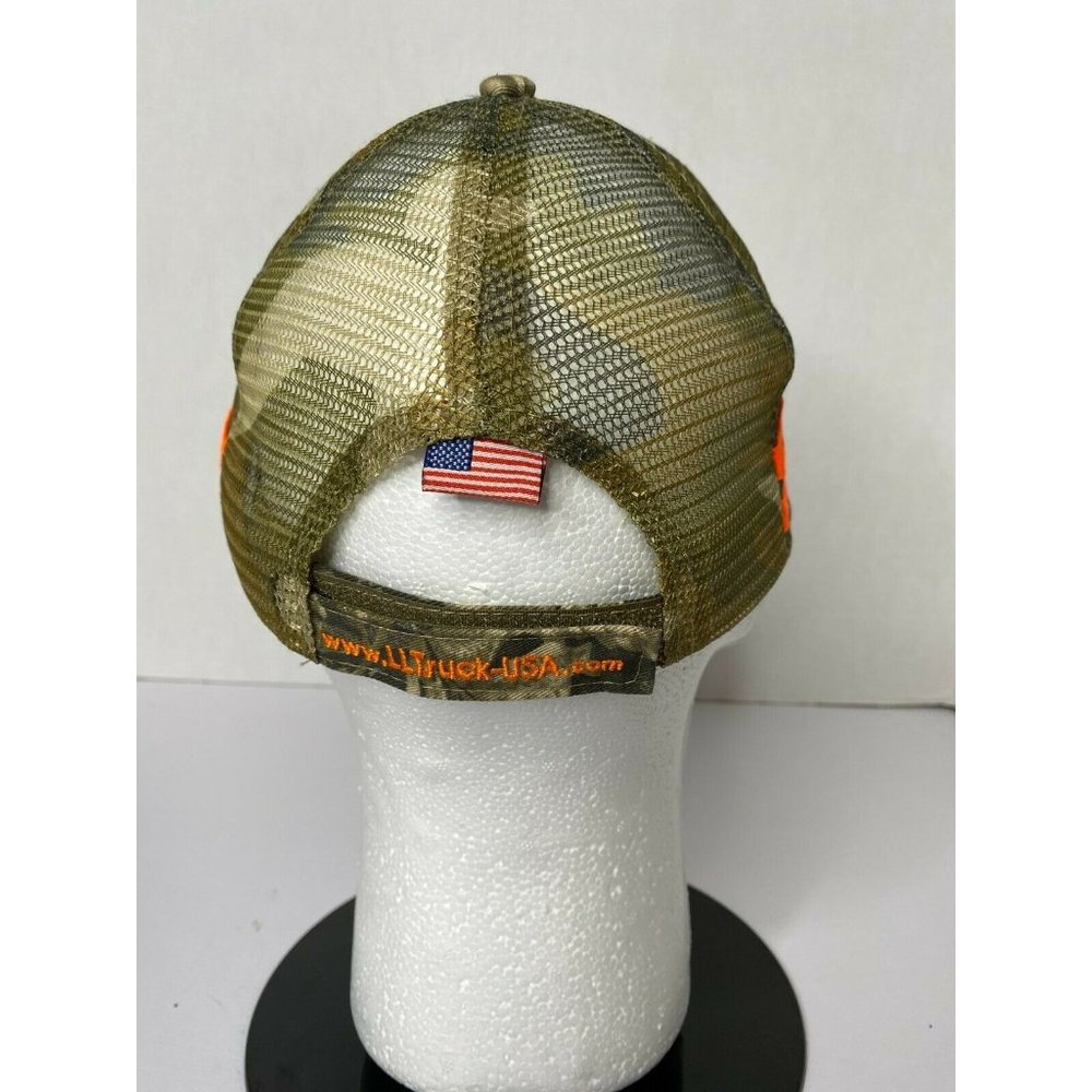 L&L Distributors Heavy Duty Truck Parts Trucker Hat w 2 stripes Camo Meritor - Picture 5 of 10